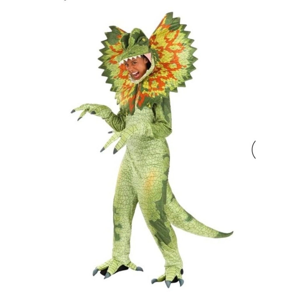 Adult Dinosaur Lizard Reptile Costume Size Medium Halloween Dragon Cosplay